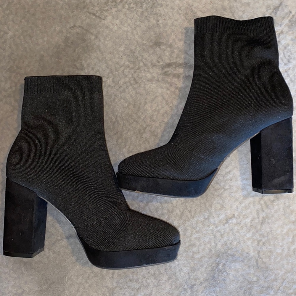 Knit Bootie Heel